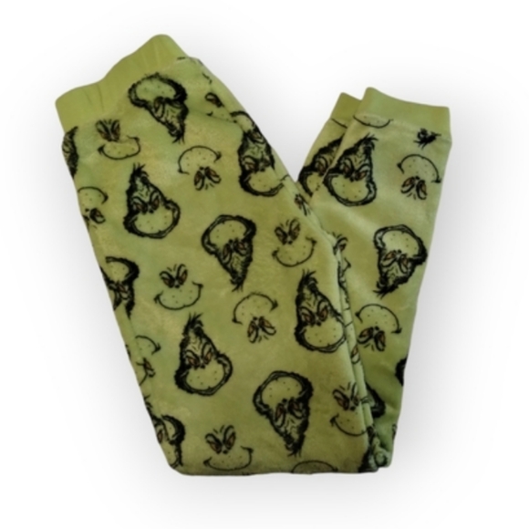 The Grinch Girls Graphic Pajama Bottom - Picture 2 of 4